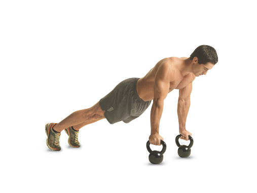 kettlebell-pushup