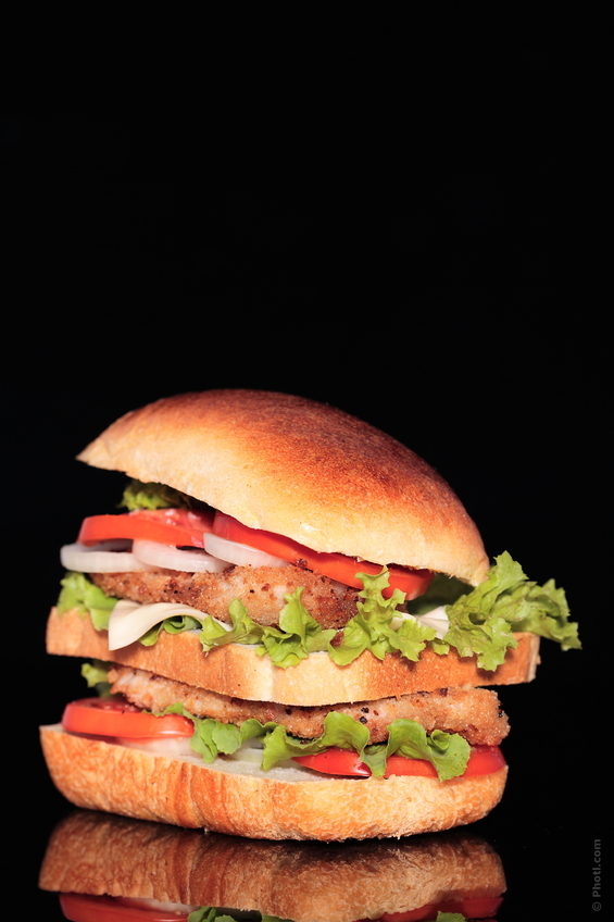 Low Fat Chicken Burger