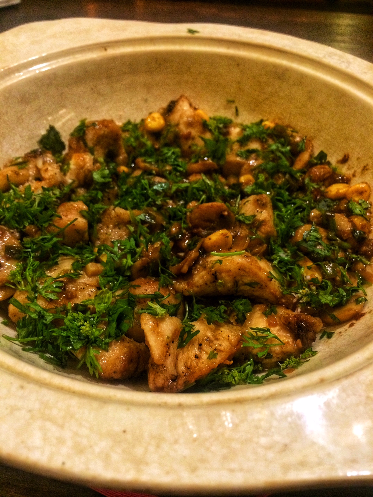Low-Fat Virgin Chicken Marsala