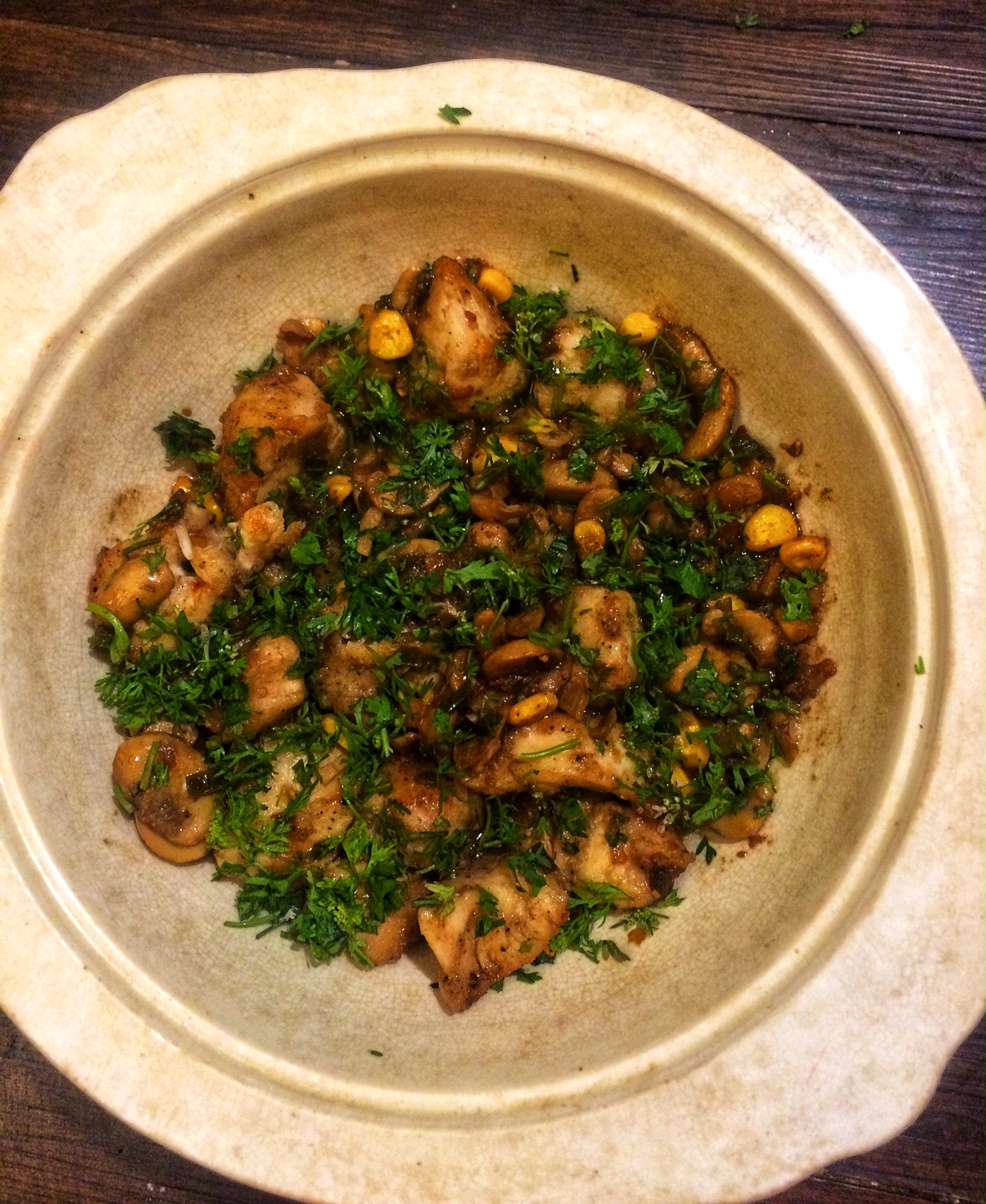 Low-Fat Virgin Chicken Marsala